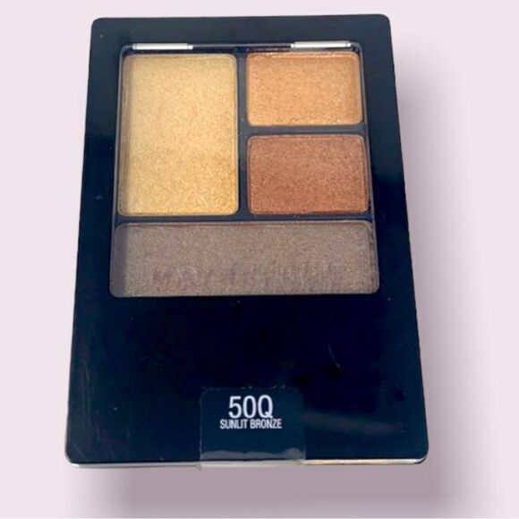 Maybelline Expert Wear Eye Shadow Palette 50Q Sunlit Bronze - Picture 1 of 7